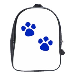 Blue Paws School Bags (xl)  by TRENDYcouture
