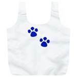 Blue Paws Full Print Recycle Bags (L) 