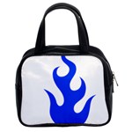 Blue Flames Classic Handbags (2 Sides)