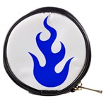 Blue Flames Mini Makeup Bags