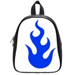 Blue Flames School Bags (Small) 