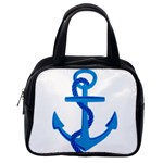 blue anchor Classic Handbags (One Side)