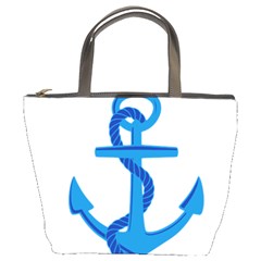 Blue Anchor Bucket Bags by TRENDYcouture