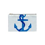 blue anchor Cosmetic Bag (Small) 
