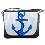 blue anchor Messenger Bags