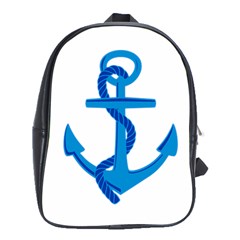 Blue Anchor School Bags (xl)  by TRENDYcouture
