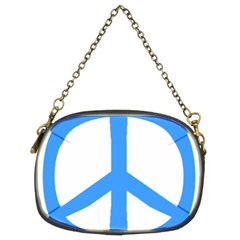 Blue Peace Chain Purses (two Sides)  by TRENDYcouture