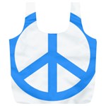 Blue Peace Full Print Recycle Bags (L) 