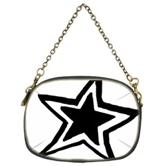 Double Star Chain Purses (two Sides)  by TRENDYcouture