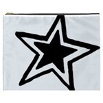 Double Star Cosmetic Bag (XXXL)  Front