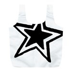 Double Star Full Print Recycle Bags (L) 