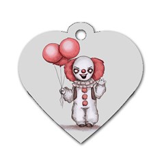 They All Float Dog Tag Heart (One Side)