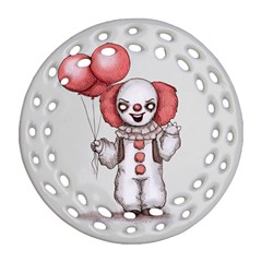 They All Float Round Filigree Ornament (2Side)