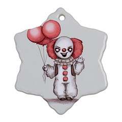 They All Float Snowflake Ornament (2-Side)