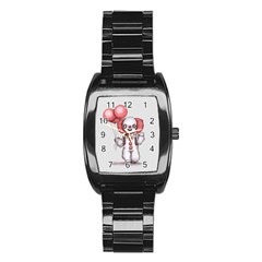 They All Float Stainless Steel Barrel Watch