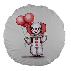 They All Float Large 18  Premium Flano Round Cushions