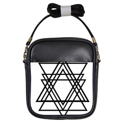Triangles Girls Sling Bags by TRENDYcouture