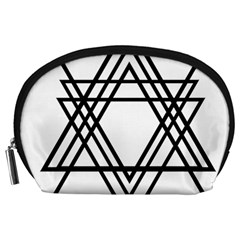 Triangles Accessory Pouches (large)  by TRENDYcouture