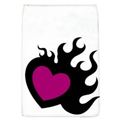 Heartflame Flap Covers (l)  by TRENDYcouture