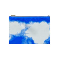 Blue Cloud Cosmetic Bag (medium)  by TRENDYcouture
