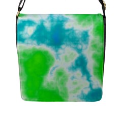 Calming Sky Flap Messenger Bag (l)  by TRENDYcouture