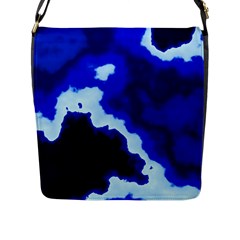 Blues Flap Messenger Bag (l)  by TRENDYcouture