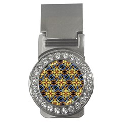 Vibrant Medieval Check Money Clips (CZ) 