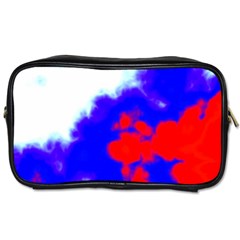 Red White And Blue Sky Toiletries Bags 2-side by TRENDYcouture