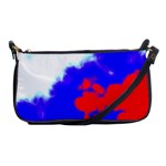 Red White And Blue Sky Shoulder Clutch Bags Front