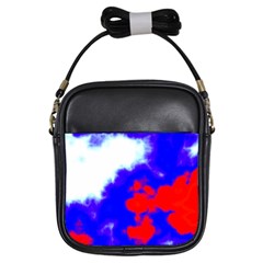 Red White And Blue Sky Girls Sling Bags by TRENDYcouture