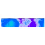 Purple And Blue Clouds Flano Scarf (Small)