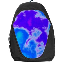 Purple And Blue Clouds Backpack Bag by TRENDYcouture