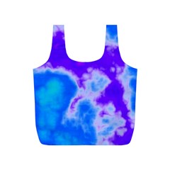 Purple And Blue Clouds Full Print Recycle Bags (s)  by TRENDYcouture