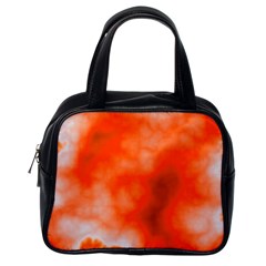 Orange Essence  Classic Handbags (one Side) by TRENDYcouture