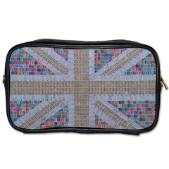 Multicoloured Union Jack Toiletries Bags 2-side by cocksoupart