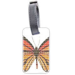 Butterfly Luggage Tags (two Sides) by cocksoupart