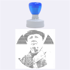 Churchill 1 Rubber Round Stamps (large) by cocksoupart