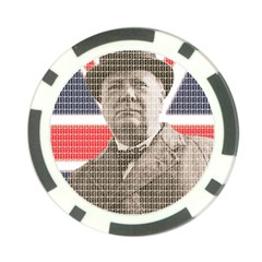 Winston Churchill Poker Chip Card Guards by cocksoupart