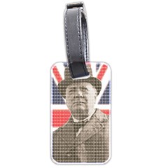 Winston Churchill Luggage Tags (two Sides) by cocksoupart