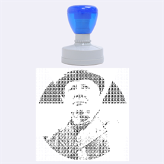 Winston Churchill Rubber Round Stamps (large) by cocksoupart