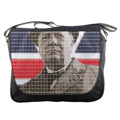 Winston Churchill Messenger Bags by cocksoupart