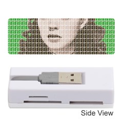 Over The Rainbow - Green Memory Card Reader (stick)  by cocksoupart