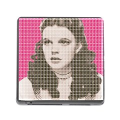 Over The Rainbow - Pink Memory Card Reader (square) by cocksoupart