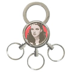 Over The Rainbow - Red 3-ring Key Chains by cocksoupart