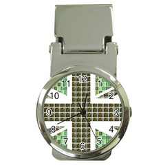 Green Flag Money Clip Watches