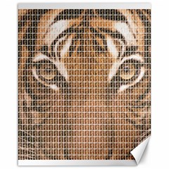 Tiger Tiger Canvas 16  X 20   by cocksoupart