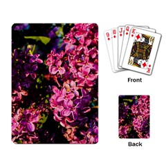 Lilacs Playing Cards Single Design