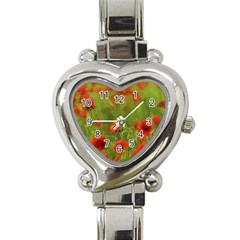 Poppy Ii - Wonderful Summer Feelings Heart Italian Charm Watch