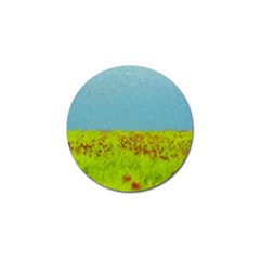 Poppy Iv Golf Ball Marker (10 Pack) by colorfulartwork