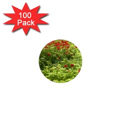 Poppy V 1  Mini Magnets (100 Pack)  by colorfulartwork